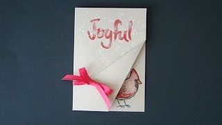 Joyful Season Cardinal Note Card