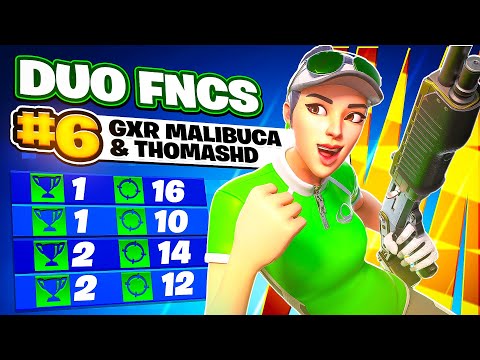 6TH DUO FNCS WEEK 1 OPENS 🏆 w/Th0masHD | Malibuca