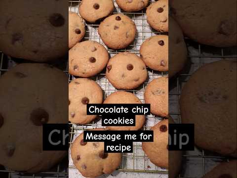 Chocolate chip cookies #ytshort #foodie #cookies #baking #bakingislife #chocolate #recipe #followme