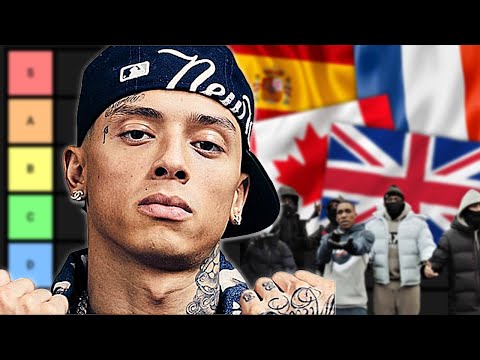 Ranking Countries Based Off Their Drill Rap