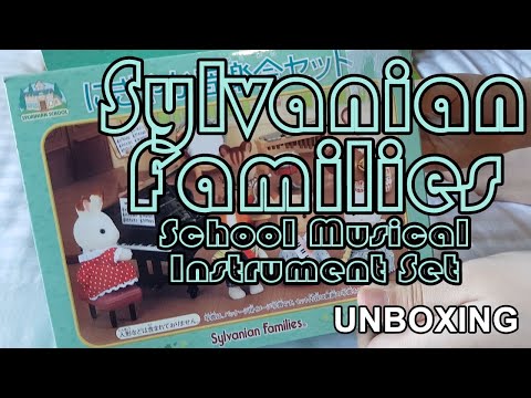 Sylvanian Families - School Musical Instrument Set - UNBOXING