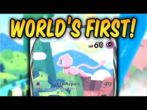 Unlocking MEW in Pokemon Pocket!