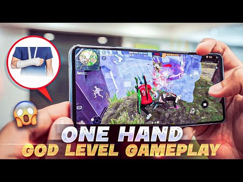 I Played With One Hand [1 Finger] Only And This Happened 😦🔥 | Free Fire One Hand Gameplay !!