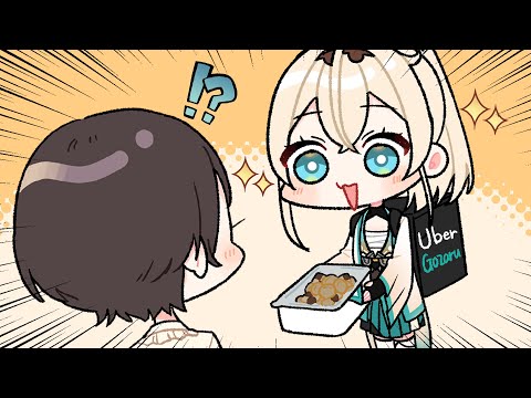 【English subs】The legendary Uber-Gozaru brings cookies and happiness【hololive/Animation/Clips】