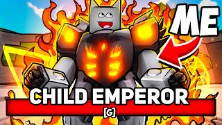 CHILD EMPEROR ULTIMATE MODE in Roblox The Strongest Battlegrounds