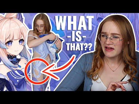 I pulled Kokomi so I had to make her cosplay Ft. Extreme Thigh Highs & More | Genshin Impact