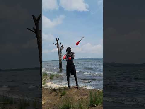 Juggling near the shores #amapiano #dance #music #masterkg #jerusalem #jerusalema #kalimbatabs