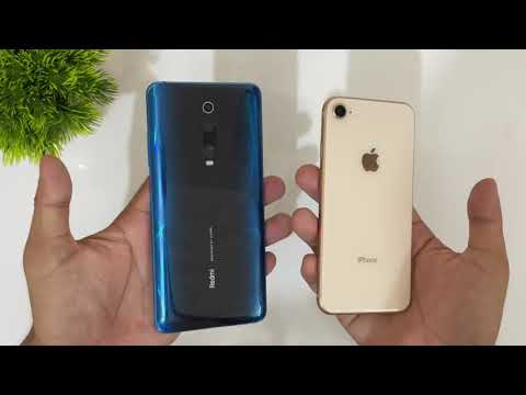 Mi k20 pro vs Iphone 8 // Speed Test comparison #k20pro #vs #iphone8