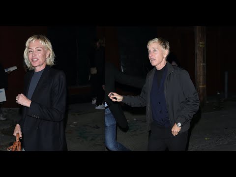 Ellen DeGeneres Is All Smiles As She Greets Fans After Performing At The Largo At The Coronet in LA!