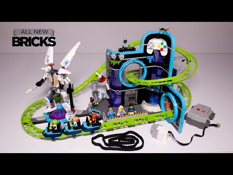 Lego City 60421 Robot World Roller Coaster with Power Functions Speed Build