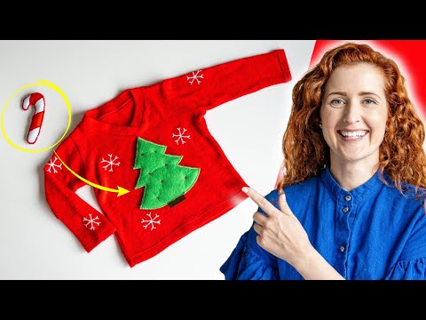 Sew a MAGICAL Holiday Sweater From Scraps