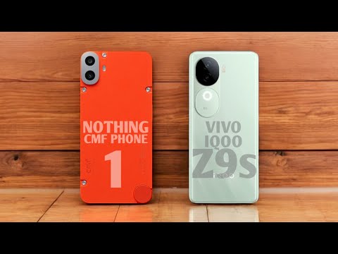 Nothing CMF Phone 1 vs  Vivo Iqoo z9s | cmf phone 1  vs Iqoo z9s | specs and review 🔥