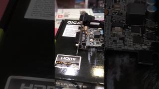 Gigabyte GT 710 Graphics Card unboxing & installation l GT 710 Graphics Card #shorts