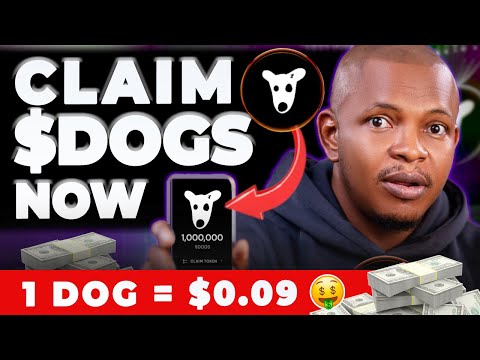 How to Claim $DOGS Airdrop Step by Step (Before you lose your earnings) !