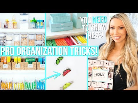 10 BEST Organization Tricks from Professional Organizers!