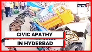 Hyderabad News | Shocking Civic Apathy At Himayatnagar Area Of Hyderabad | English News | Telangana