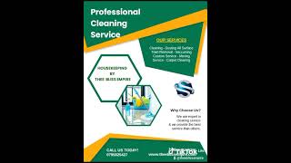 Professional Housekeeping services #theeblissempire #professionalcleaning  #professionalcleaning