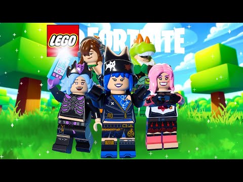 We Built a MEGA TOWER in LEGO Islands in Fortnite! #ad