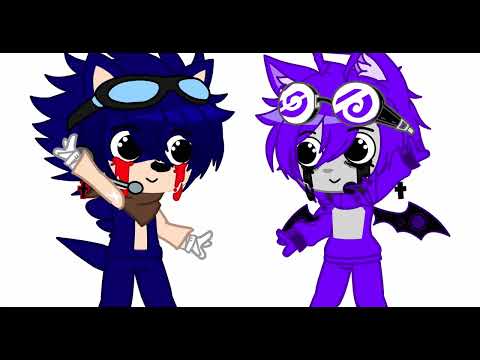 Sonic.exe and Tinky Winky vibing || Creepypasta || Slendytubbies || Gacha Club || My AU ||