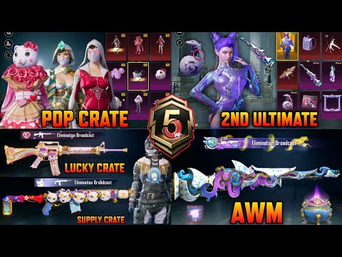 PDP Crate | 2nd Ultimate Set | Awm On-hit Upgrade | Next Supply Crate | Lucky Crate | M16A4 & MINI14