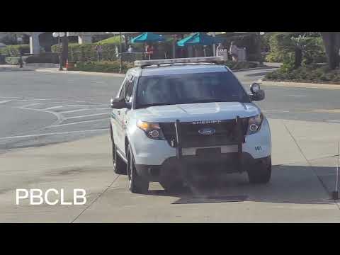 Orange County Sheriff's Office Unit Parked At Disney