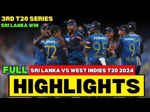 Sri Lanka's Historic Win! First-Ever T20 Series Victory Against West Indies | Full Match Analysis