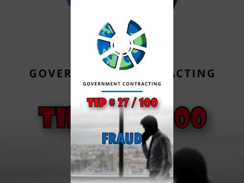 What is Fraud? | Win Government Contracts! ✅ #smallbusiness #governmentcontracting #money