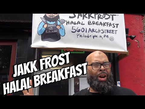 Philly legend Jakk Frost opens Halal breakfast nook in West Philly. His story, his advice and more..