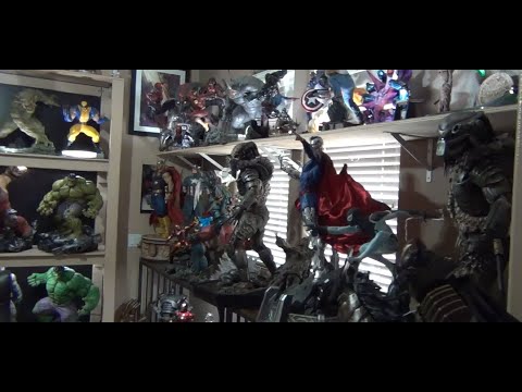 STATUE COLLECTION ROOM TOUR UPDATE 2023 COLLECTION Sideshow/marvel/1/6/figures/toys