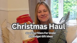 Christmas Stocking Fillers for £5 and under!B&M Christmas Haul £140 For A Large UK Family Of 9