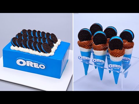 Awesome OREO Chocolate Cake Decorating Recipe | Amazing Chocolate Cake Decorating Idea | So Tasty