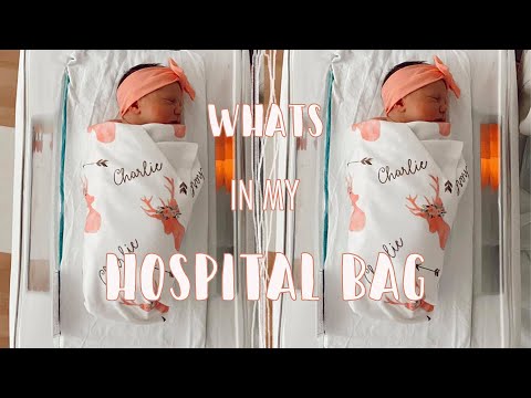 WHAT’S IN MY HOSPITAL BAG | C-SECTION & VAGNAL DELIVERIES