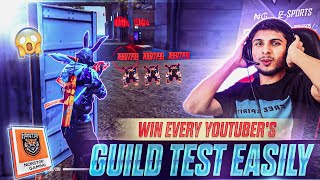 Top Gameplay Techniques - Win Every YouTuber's Guild Test Easily 🔥🥵 | How To Win Every Guild Test !!