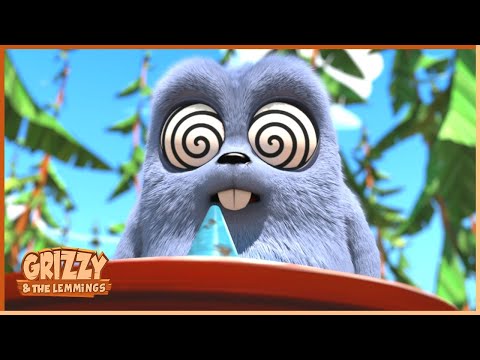 Bear Sitter | Grizzy & the lemmings Clip | 🐻🐹 Cartoon for Kids