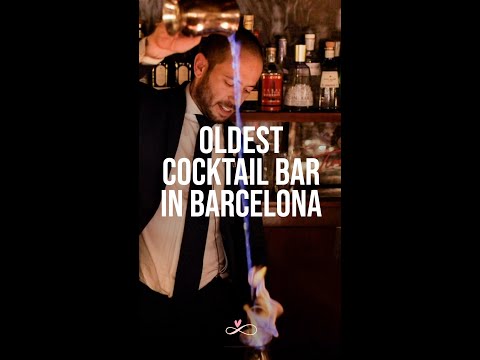 My Favourite Cocktail Bar In Barcelona|| Oldest Cocktail Bar in Barcelona- Boadas|| Infinity Platter