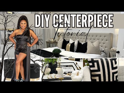 EASY DIY CENTERPIECE OR FLORAL ARRANGEMENT| LIVING LUXURIOUSLY FOR LESS