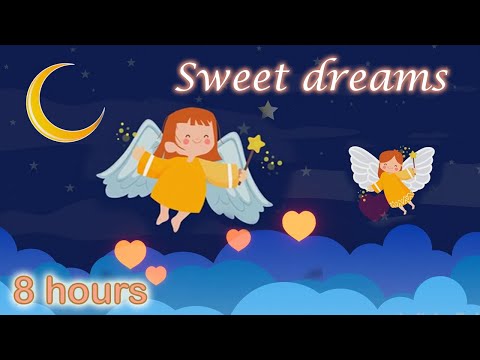 ✰ 8 HOURS ✰ Bedtime Lullaby For Sweet Dreams ♫ Lullaby MUSIC BOX with Angels ♫ Baby Sleep Music ♫