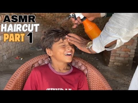 #asmr #sleep  haircut real video with barber Ramzan pakistani🇵🇰 💪 istantants sleep asmr