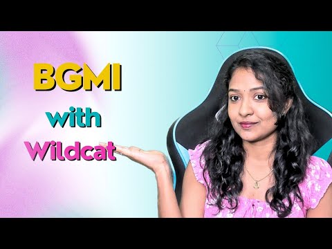 Bgmi live with wildcat... ||  wildcat gaming || girl gamer