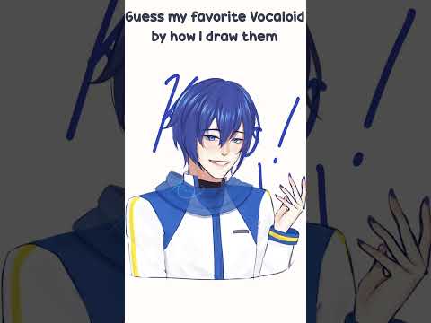 GUESS MY FAVORITE VOCALOID BY HOW I DRAW THEM!!