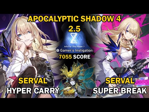 ROCK ON! Serval Carry & Super Break | Apocalyptic Shadow Stage 4 (3 Stars) | Honkai Star Rail 2.5