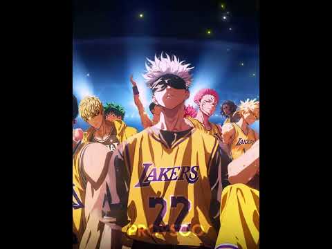 Who is your favourite?(basketball version, part 2)#anime#edit #animation  #characters #lakers #viral