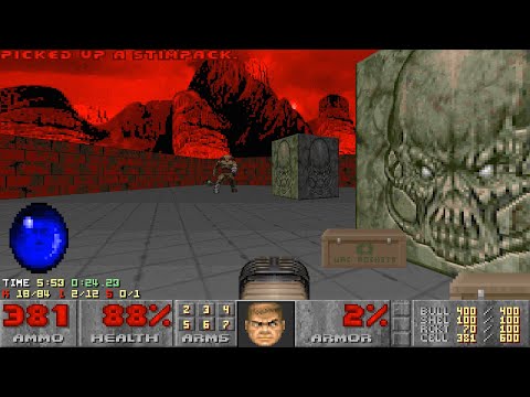 Ultimate Doom - Episode 3 - Nightmare! 100% Secrets Speedrun in 7:51