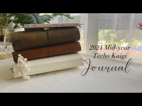 2024 Mid-year Techo Kaigi Journal | Midori, Travelers Notebook, Hobonichi, Artisan Paperie