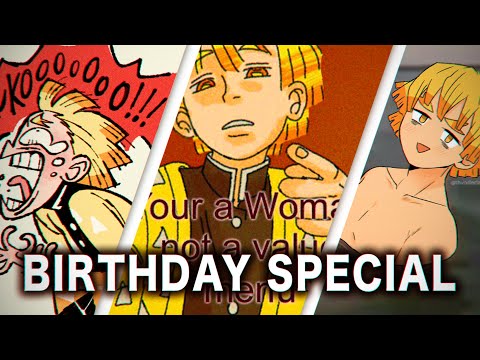 Zenitsu's DUB VA Reads Fan Memes | BIRTHDAY SPECIAL