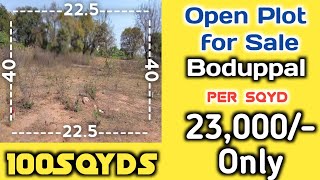 #soldout #openplotsforsale #100sqyds #9573563659 #boduppal #uppal #hyderabad #below20lakhs