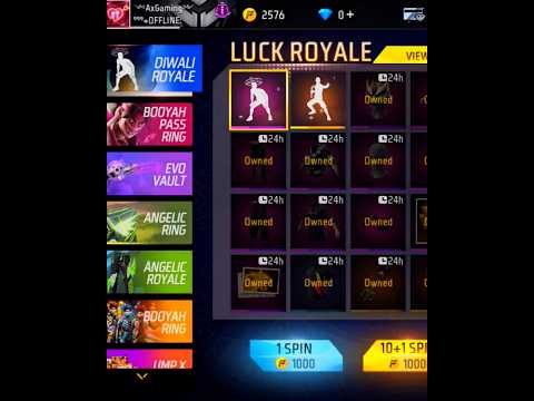 LUCK ROYALE FREE FIRE l FREE FIRE NEW EVENT] FF NEW EVENT TODAY NEW FF EVENT GARENA FREE FIRE