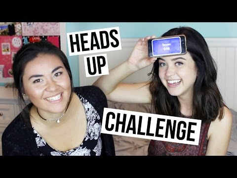 HEADS UP CHALLENGE (W/LINDSEYREM) 😂