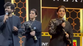 Nayanthara & Vignesh Shivan Heart full Speech at SIIMA Awards 2024 Dubai #siima #siimaawards