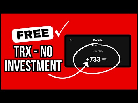 FREE 733 TRX INSTANT PAYMENT PROOF - Best 100% Free Tron Earning Website!